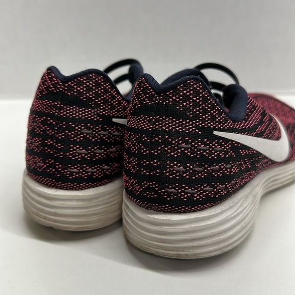 Nike Lunartempo 2 Sneakers Athletic Running Shoes Black Pink Women's Size 8 - Picture 2 of 9
